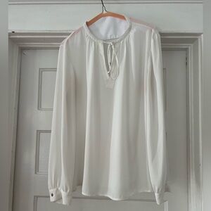 Tahari sheer blouse